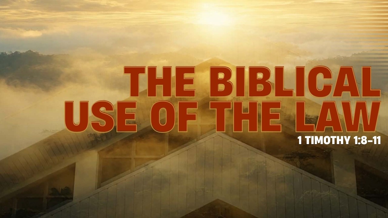 The Biblical Use of the Law